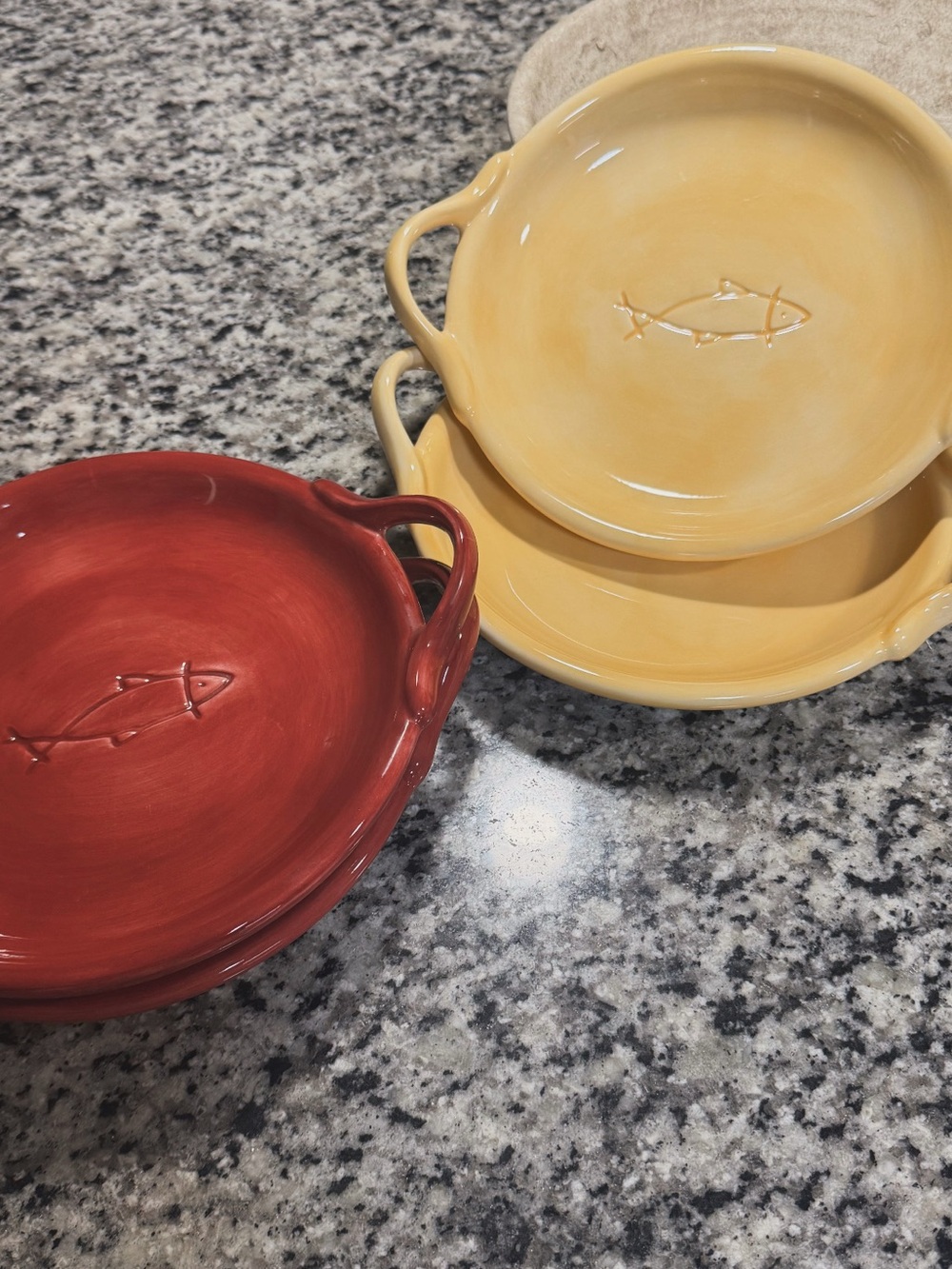 Set of 4 Decorative Plates | Handmade | Unique Home Decor